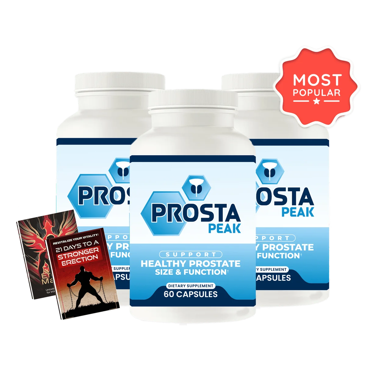 ProstaPeak Men's Wellness Relief Supplement — Front Label
